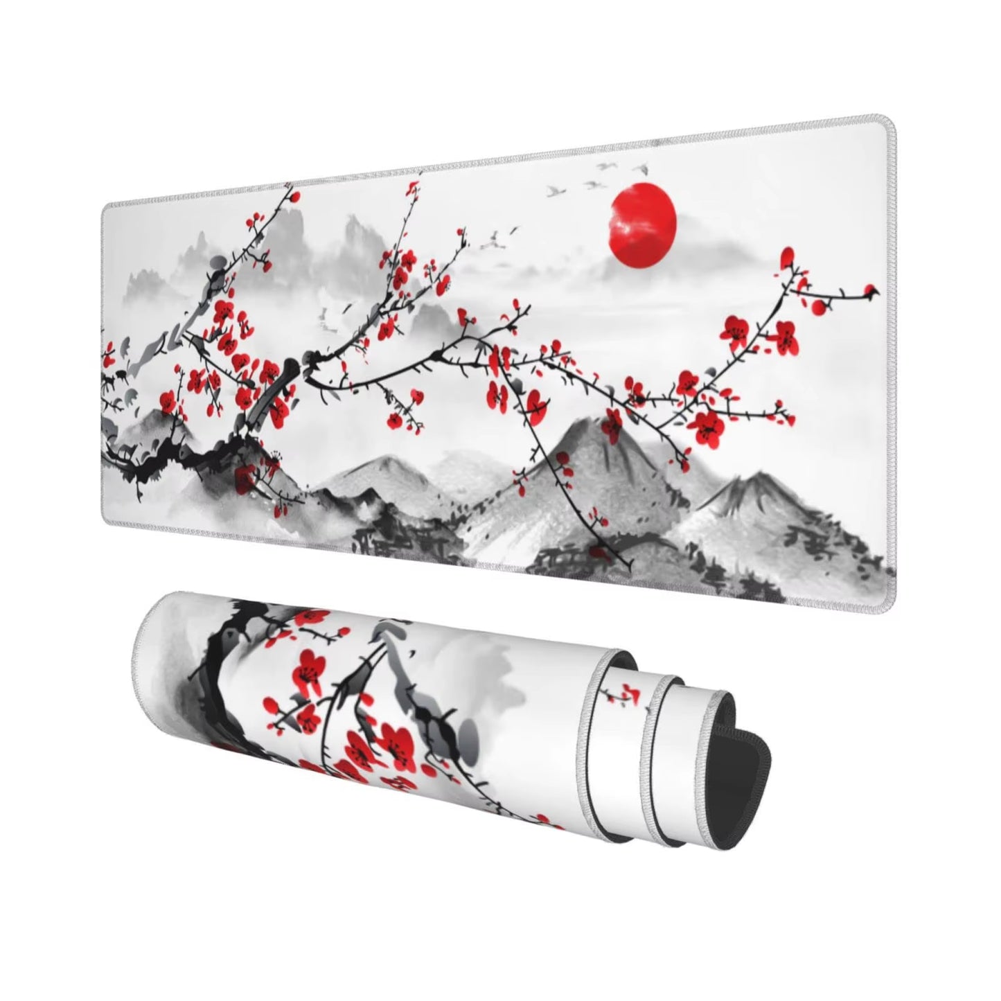 1PC Large Mouse Pads for Desk, Gaming Mouse Pad, Mouse Pad with Stitched Edges and Non-Slip Rubber Base, Extended Mouse Pad