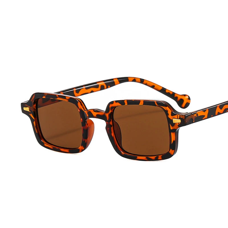 Luxurious Rectangle Sunglasses Women Oval Vintage Brand Designer Square Sun Glasses Men Shades Female Eyewear Sunglasses